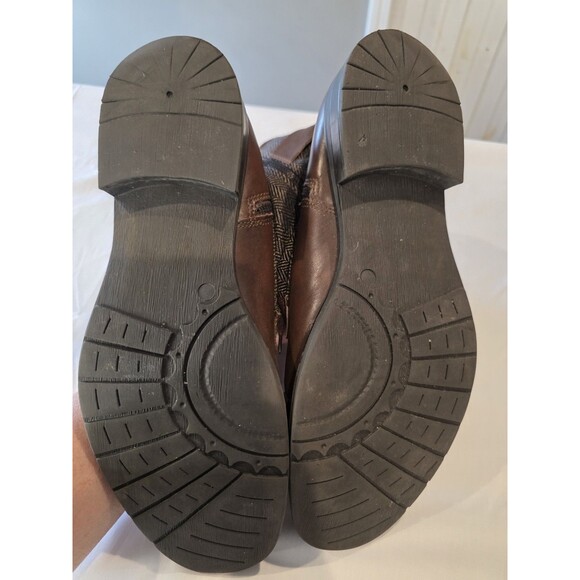 Bar III Devin ankle boots leather and tweed upper with a double closure sz 13 main image 4